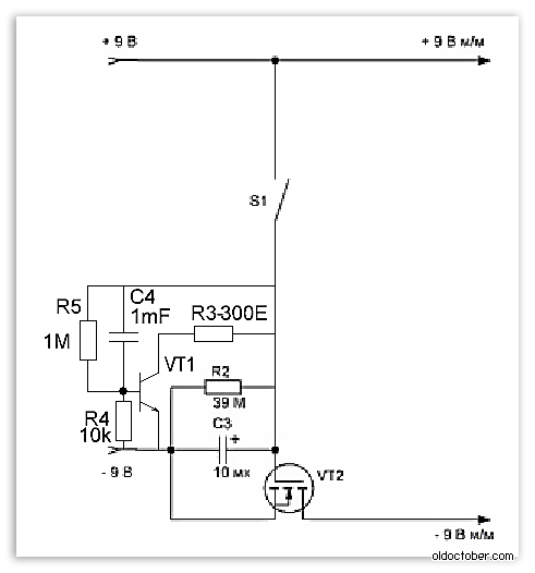 Схема управления включением мультиметра от модифицированной Кроны.GIF