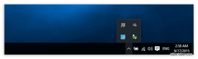 Мрачный интерфейс Windows 10.gif
