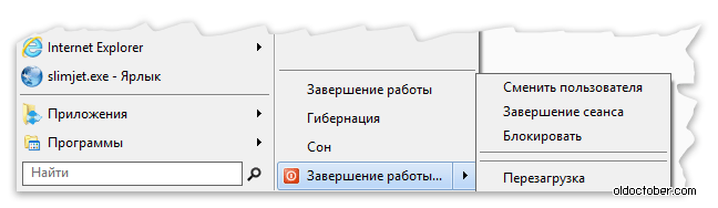 Список режимов прекращения работы компьютера.gif