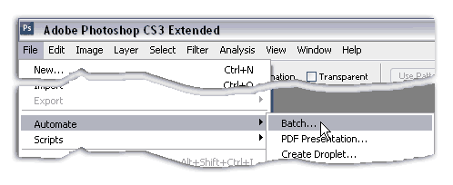 Инструмент Batch