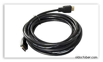 Бюджетный HDMI кабель длинной 3,5 метра.