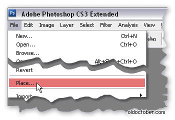 Создание и наложение водяного знака в Photoshop